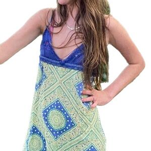 Free People 🌟 Boho Summer Mini Dress 🌟